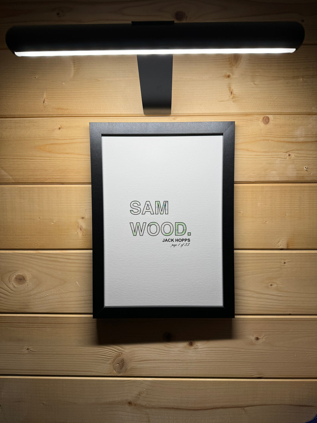 sam wood print