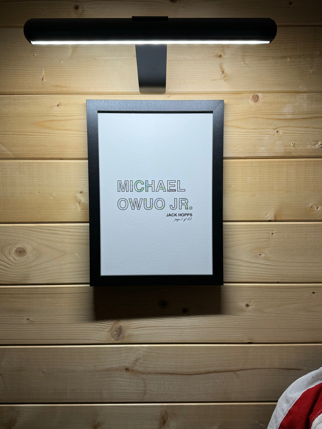 michael owuo jr. print